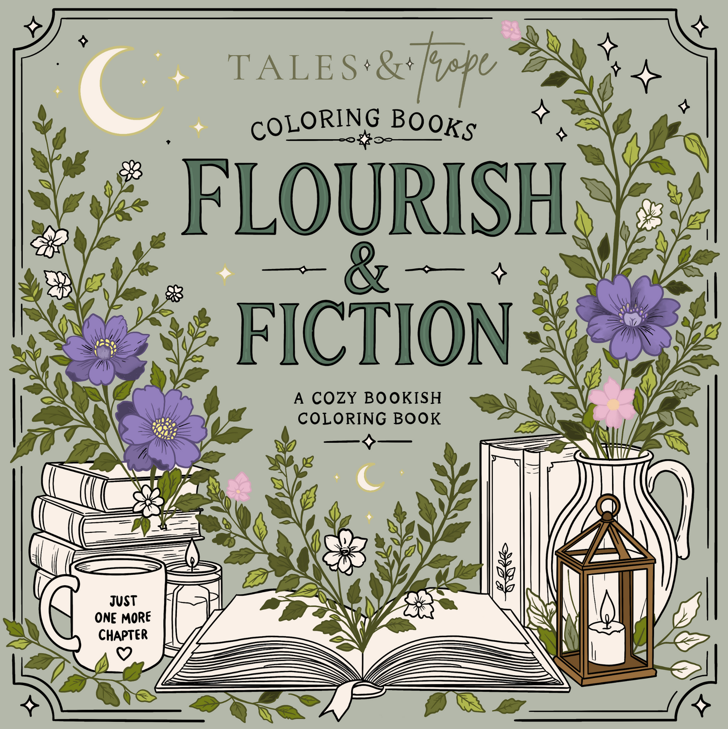 Digital coloring pages-Flourish & Fiction: Chapter 2